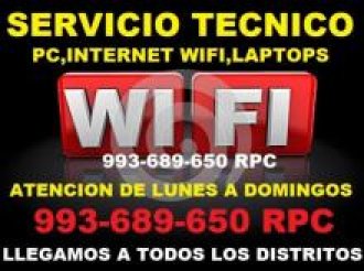 SOPORTE TECNICO A INTERNET WIFI REPETIDORES CABLEADOS FORMATEO PC MAC